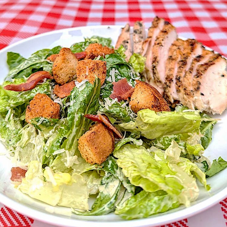 Grilled Chicken Caesar Salad image