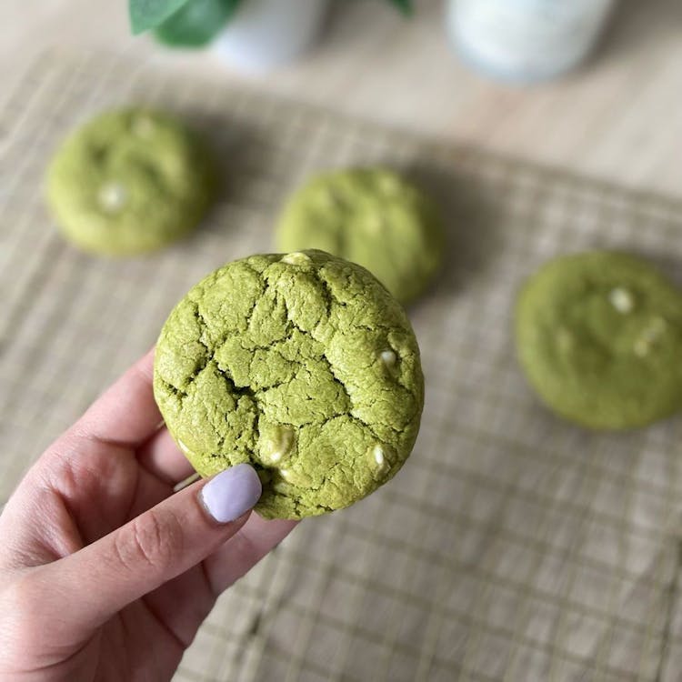 Matcha Cookies Pack of 4 image